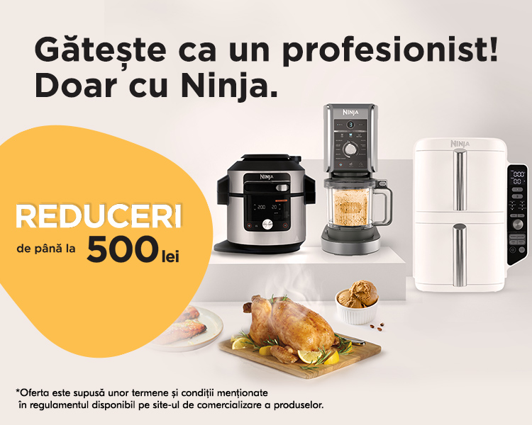 Campanie Ninja Pana la 500 lei reducere