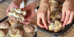 Biscuiți Cheesecake cu Căpșuni și Pudră Proteică la multicookerul Combi 11in1 by Ana Ioniță