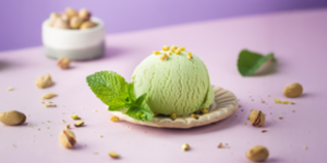 Înghețată de fistic la CREAMi Deluxe by ValeriesFood