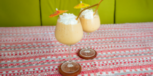 Milkshake proteic cu banane și caramel la SLUSHi by Ioana Face Chestii