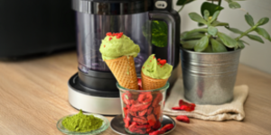 Înghețată cu matcha la CREAMi Deluxe by Corina Ureche