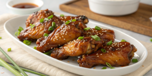 Aripioare caramelizate în sos teriyaki la CRISPi
