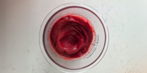 Sorbet de zmeură cu busuioc la CREAMi Deluxe by Prăjiturela
