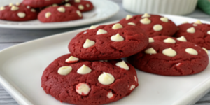 Biscuiți red velvet la cuptorul electric Foodi 10 în 1 DT200