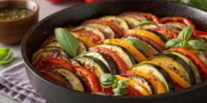 Ratatouille afumat la cuptorul electric de exterior OO101