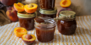 Gem cu piersici și ghimbir la multicookerul Foodi 9 în 1 by Valeries Food