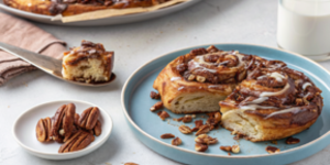Rulouri cu scorțișoară și nuci pecan la multicookerul Foodi Max 14in1