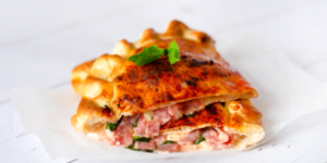 Calzone cu salam și ricotta la airfryerul Double Stack XL SL400