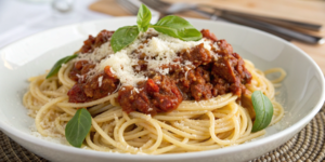 Sos Bolognese gătit lent la multicookerul Combi 11 în 1