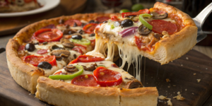 Pizza la tavă la multicookerul Combi 11 în 1