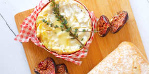 Brânză Camembert cu smochine la airfryer Foodi DualZone AF400