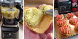 Inimi din foitaj cu umplutură de fistic la Robotul de bucătărie 3 în 1 BN800