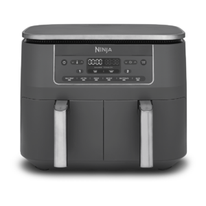 Airfryer Foodi Pro DualZone DZ300EU, 2400W, 7.6L, 6 funcții de gătit, gri