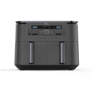 Airfryer Foodi Pro DualZone DZ400EU, 2470W, 9.5L, 6 funcții de gătit, gri