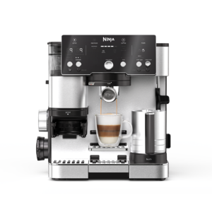 Espressor semi-automat 2in1 Luxe Cafe Essential ES501EU, inox Ninja