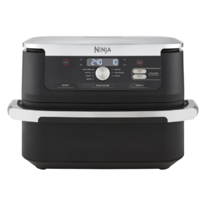 Airfryer  Foodi FlexDrawer DualZone AF500, 2470W, 10.4L, 7 funcții de gătit, negru Ninja