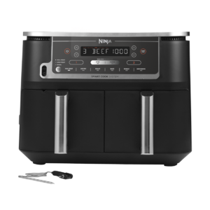 Airfryer Foodi Max DualZone AF451, 2470W, 9.5L, 6 funcții de gătit, negru Ninja