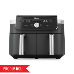 Airfryer Dual Zone DZ901EU (new AF400), 2470W, 9.5L, 6 functii, gri Ninja