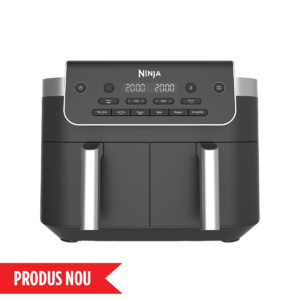 Airfryer DualZone DZ801EU, 2400W, 7.6L, 6 funcții de gătit, gri Art&Craft