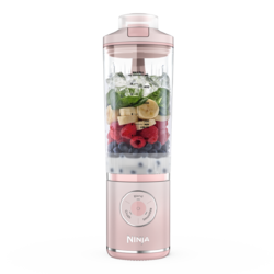 Blender portabil fara fir Blast Max BC251EUPK, 570ml, roz Ninja