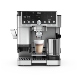 Espressor semi-automat 3in1 Luxe Cafe Pro Series ES701, cold brew, inox Ninja