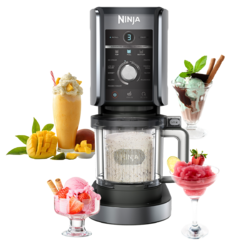 Aparat de înghețată CREAMi Deluxe NC501, 800W, 10 programe Ninja
