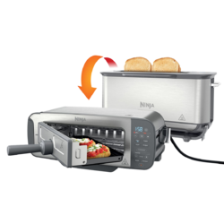 Grătar multifuncțional Foodi 3 în 1 ST202, 2400W, 7 funcții, inox Ninja