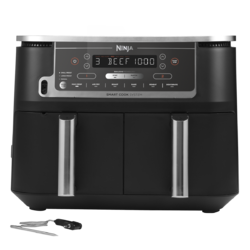 Airfryer Foodi Max DualZone AF451, 2470W, 9.5L, 6 funcții de gătit, negru Ninja