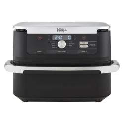 Airfryer  Foodi FlexDrawer DualZone AF500, 2470W, 10.4L, 7 funcții de gătit, negru Ninja