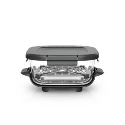 Vas sticlă CRISPi 1.4L CleanCrisp cu capac etanș Ninja