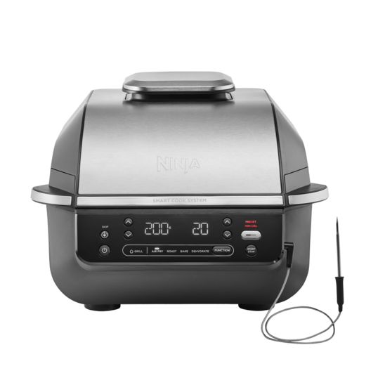 Gratar electric de INTERIOR și AIRFRYER  Foodi AirGrill EG351, 40°- 265°C, 1760W, 5 funcții Ninja
