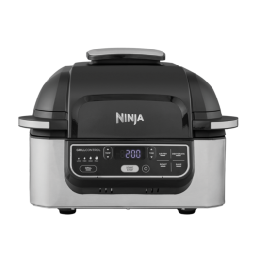 Grătar electric de INTERIOR și AIRFRYER  Foodi AirGrill AG301, 40°- 265°C, 1760W, 5 funcții Ninja