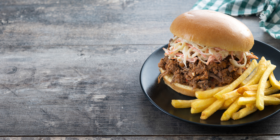 Sandwich Pullet Pork la multicooker Foodi 9in1