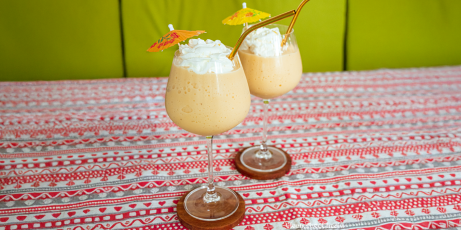 Milkshake proteic cu banane și caramel la SLUSHi by Ioana Face Chestii