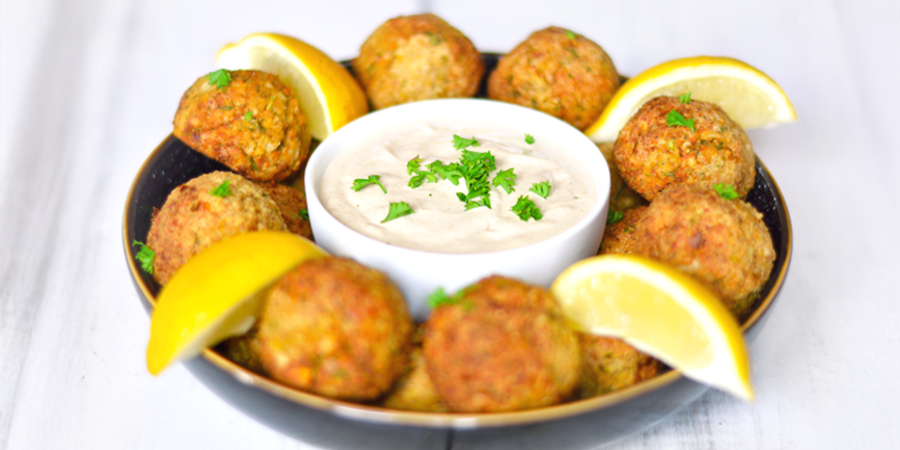 Falafel cu legume la airfryer Double Stack XL SL400