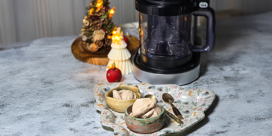 Înghețată de turtă dulce la CREAMi by Corina Ureche