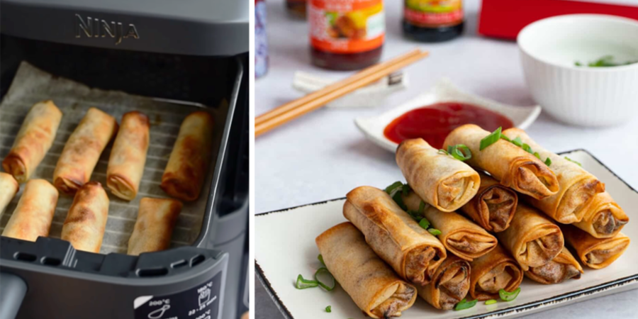 Pachețele de primăvară la airfryerul Double Stack XL SL400