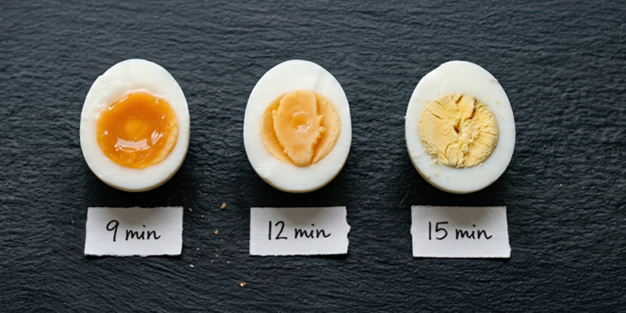 Ouă fierte la airfryer Double Stack XL SL400