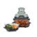 Airfryer portabil CRISPi 4 în 1 FN101, 1700W, 3.8L/1.4L, recipient sticlă, verde Ninja