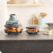 Airfryer portabil CRISPi 4 în 1 FN101, 1700W, 3.8L/1.4L, recipient sticlă, verde Ninja
