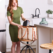 Airfryer portabil CRISPi 4 în 1 FN101, 1700W, 3.8L/1.4L, recipient sticlă, verde Ninja