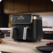 Airfryer DualZone DZ801EU, 2400W, 7.6L, 6 funcții de gătit, gri Art&Craft