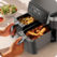 Airfryer DualZone DZ801EU, 2400W, 7.6L, 6 funcții de gătit, gri Art&Craft